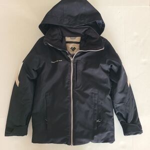 Obermeyer Ski/Snowboard Jacket Teen Small Black Excellent Condition. 34" Chest.